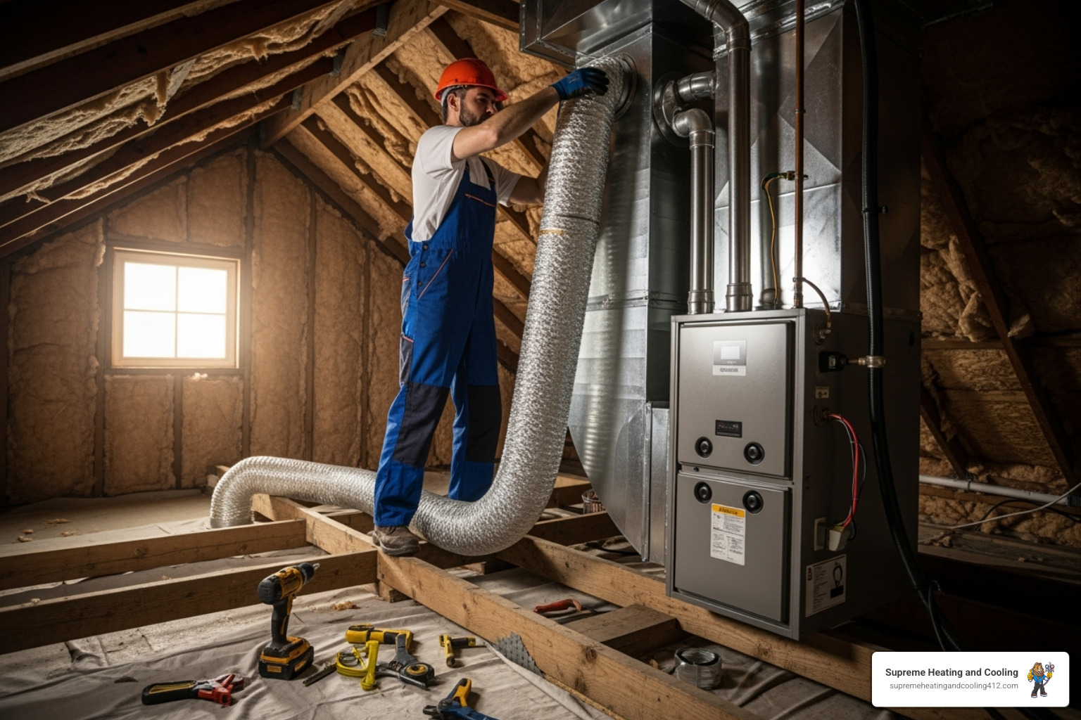 HVAC system installation