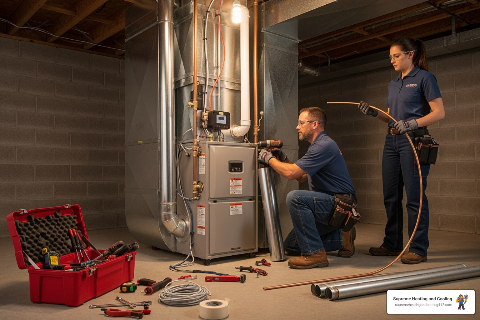 heating installation bethel park, pa