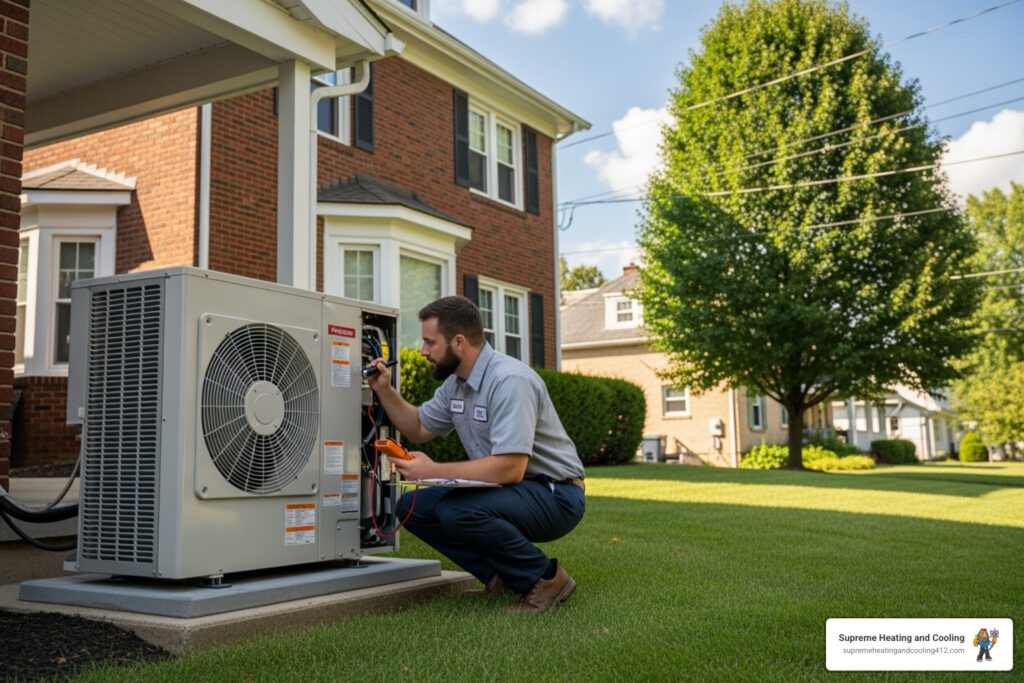 Expert Heat Pump Help: Certified Technicians Serving Greensburg, PA, and Surrounding Communities 3 certified heat pump technician in greensburg, pa