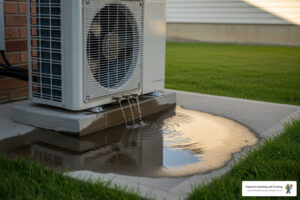 heat pump leaking water in sewickley, pa
