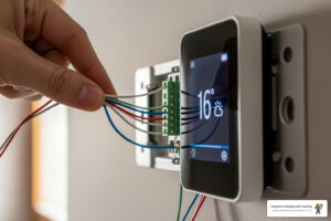 Smart thermostat installation