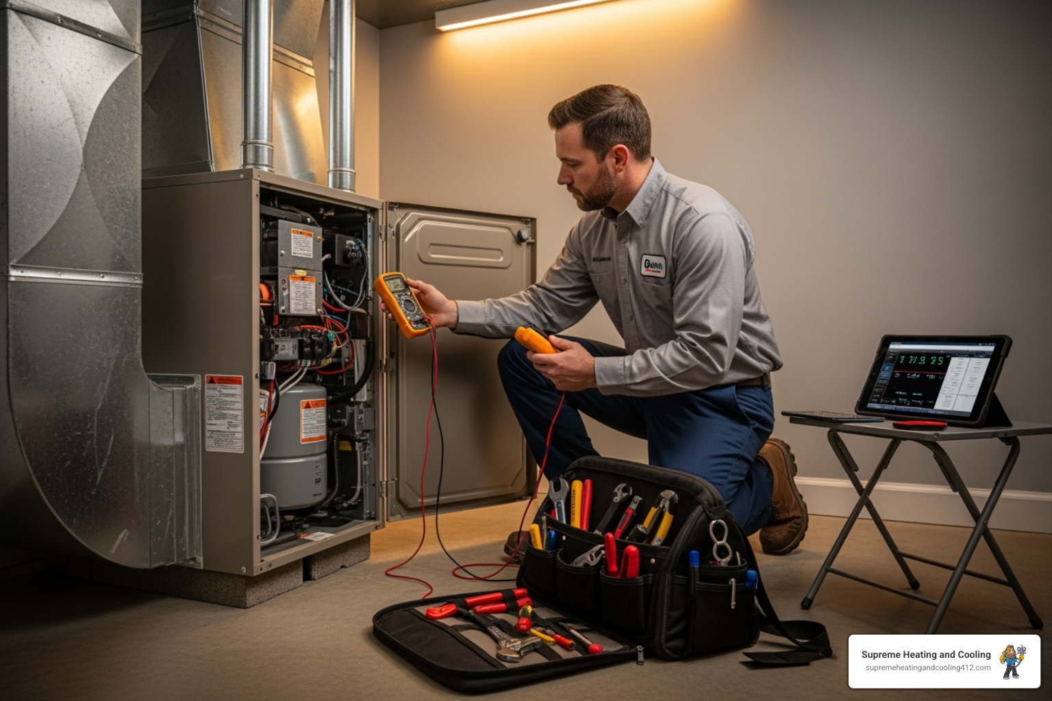 furnace tune-up in delmont, pa